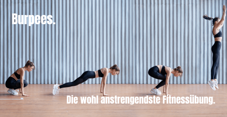 Burpees. Die hochintensive Intervall Fitnessübung.