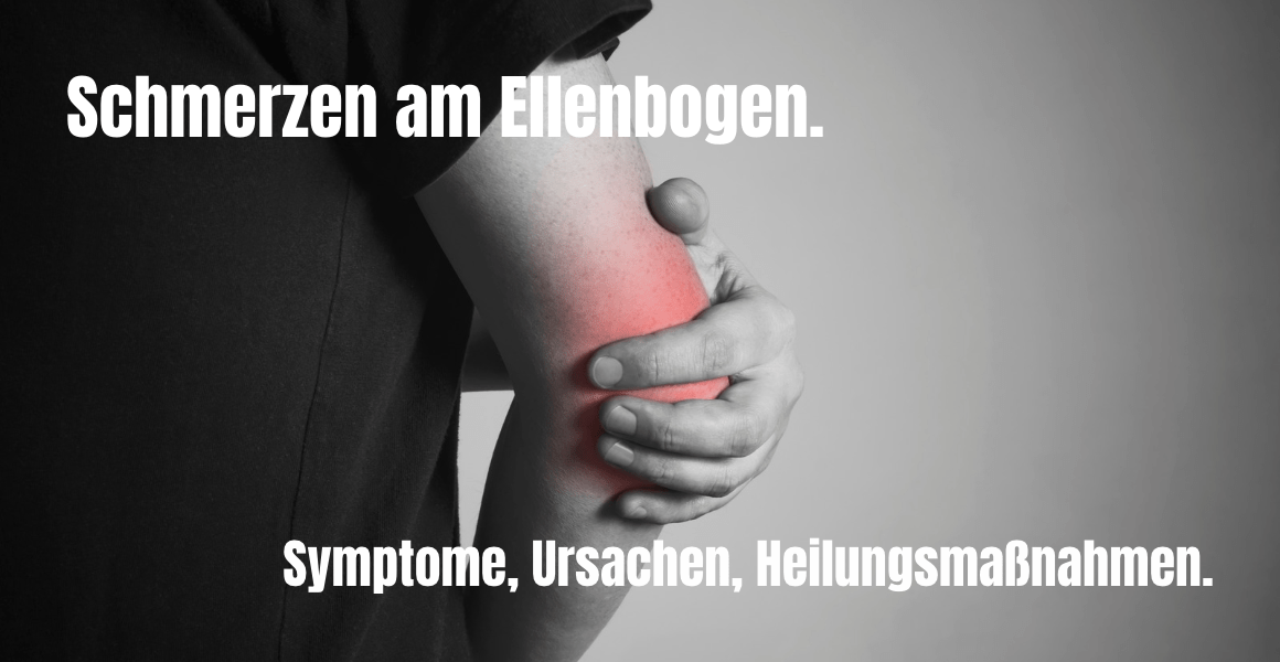 Schmerzen am Ellenbogen. Tennisarm. Symptome, Ursachen und Heilungsmaßnahmen.