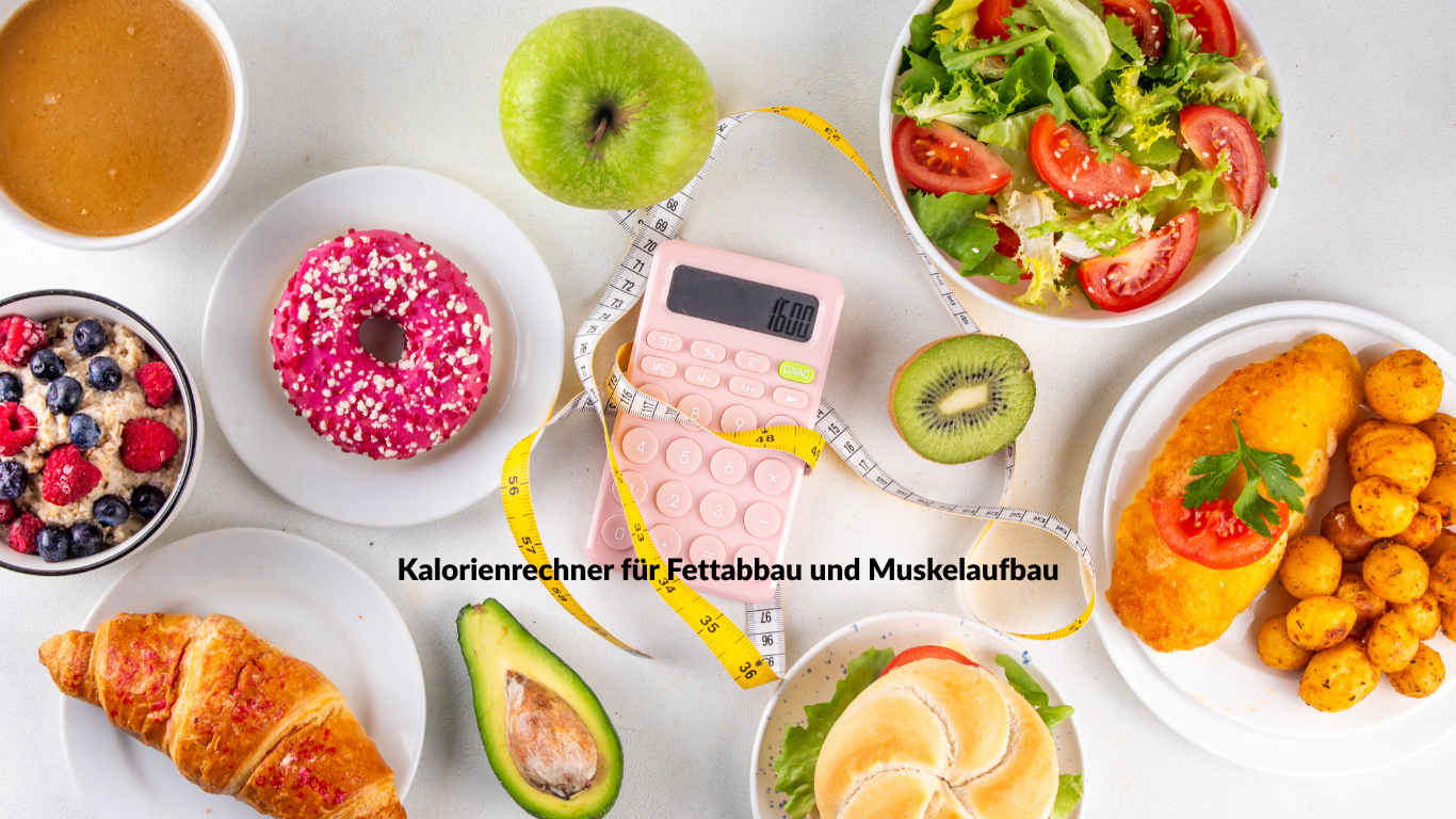Kalorienrechner für Fettabbau und Muskelaufbau
